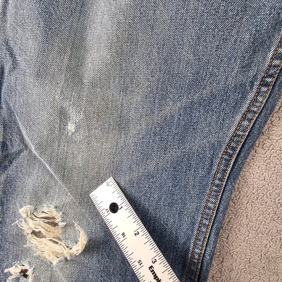 Arizona Jean Co Men's Jeans Pent Size 36x34 Blue Denim Distressed Bootcut - Picture 7 of 16